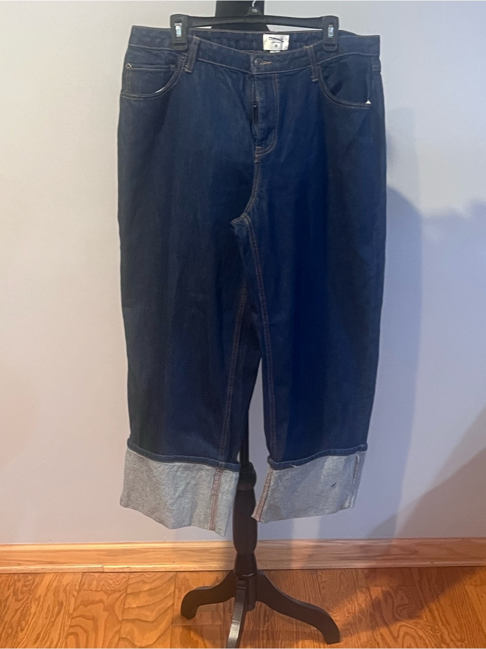 Kate Spade Dark Blue Cuffed Women’s Jeans